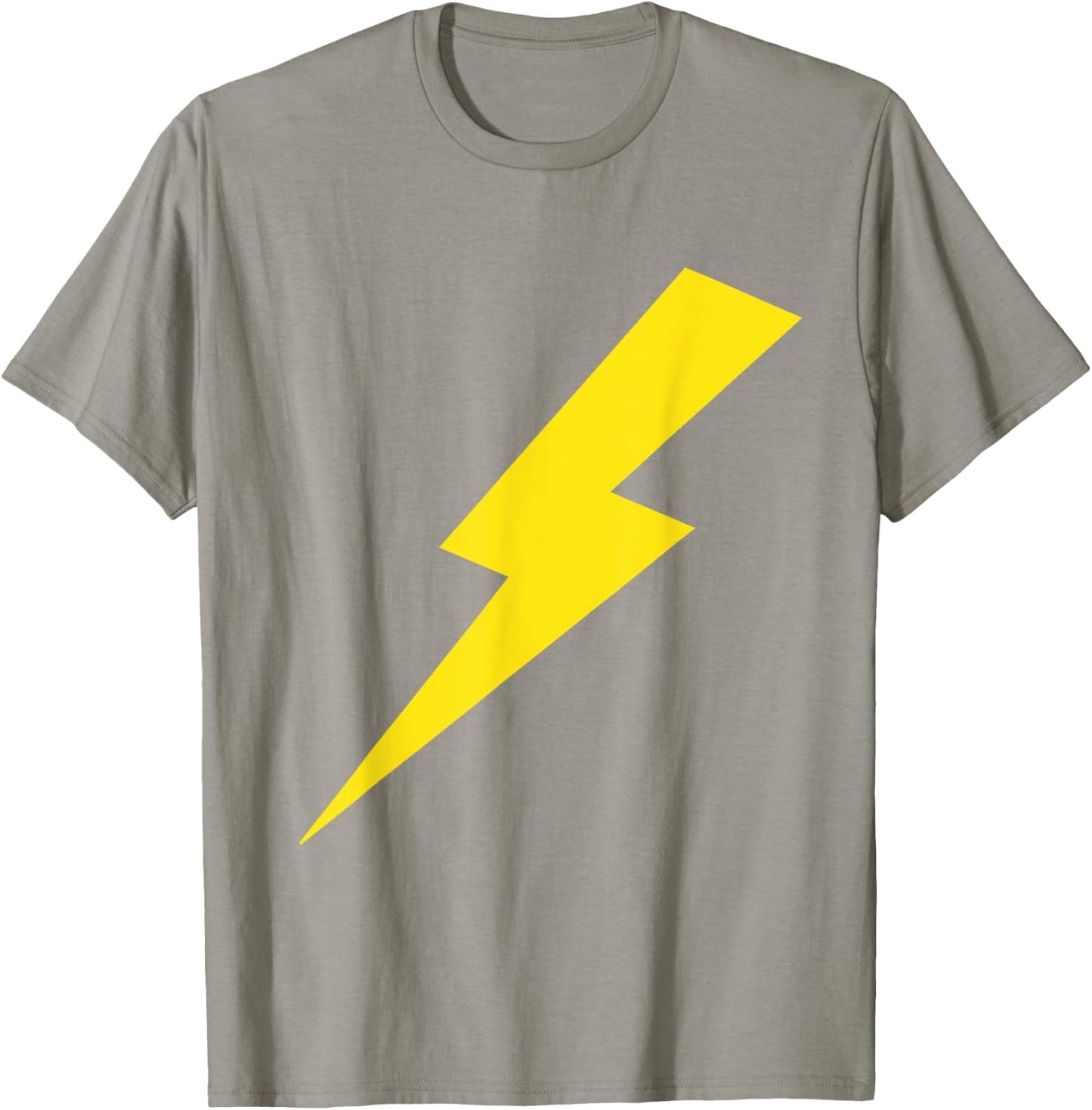 Cool Lightning Bolt Yellow Print Shirt T-Shirt - T-Shirt | Sand