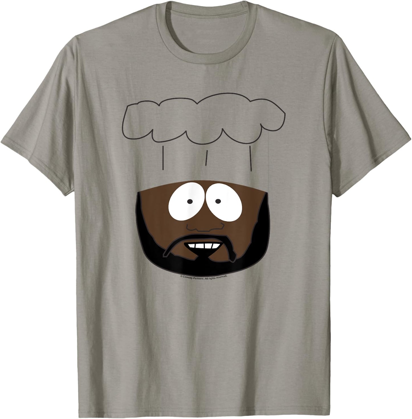 South Park Chef Smile Face Halloween T-Shirt - T-Shirt | Sand