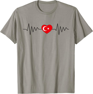 Türkei Flagge Türk Bayragi Herren Türkei Kinder Türkiye T-Shirt - T-Shirt | Sand
