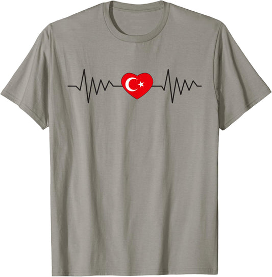 Türkei Flagge Türk Bayragi Herren Türkei Kinder Türkiye T-Shirt - T-Shirt | Sand