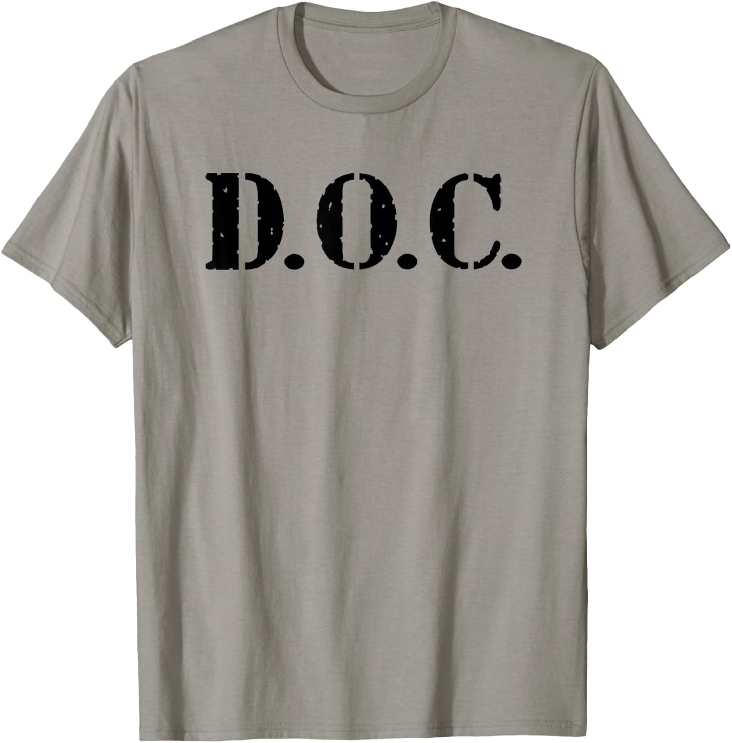 D.O.C. Prisoner Inmate Costume Halloween T-Shirt - T-Shirt | Sand