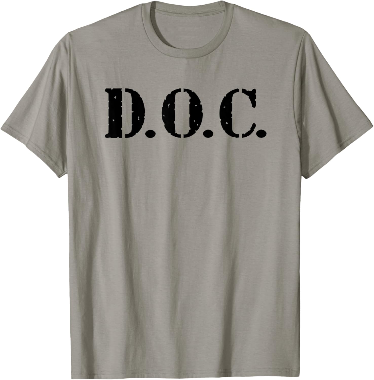 D.O.C. Prisoner Inmate Costume Halloween T-Shirt - T-Shirt | Sand