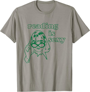 Reading is Sexy T-Shirt - T-Shirt | Sand