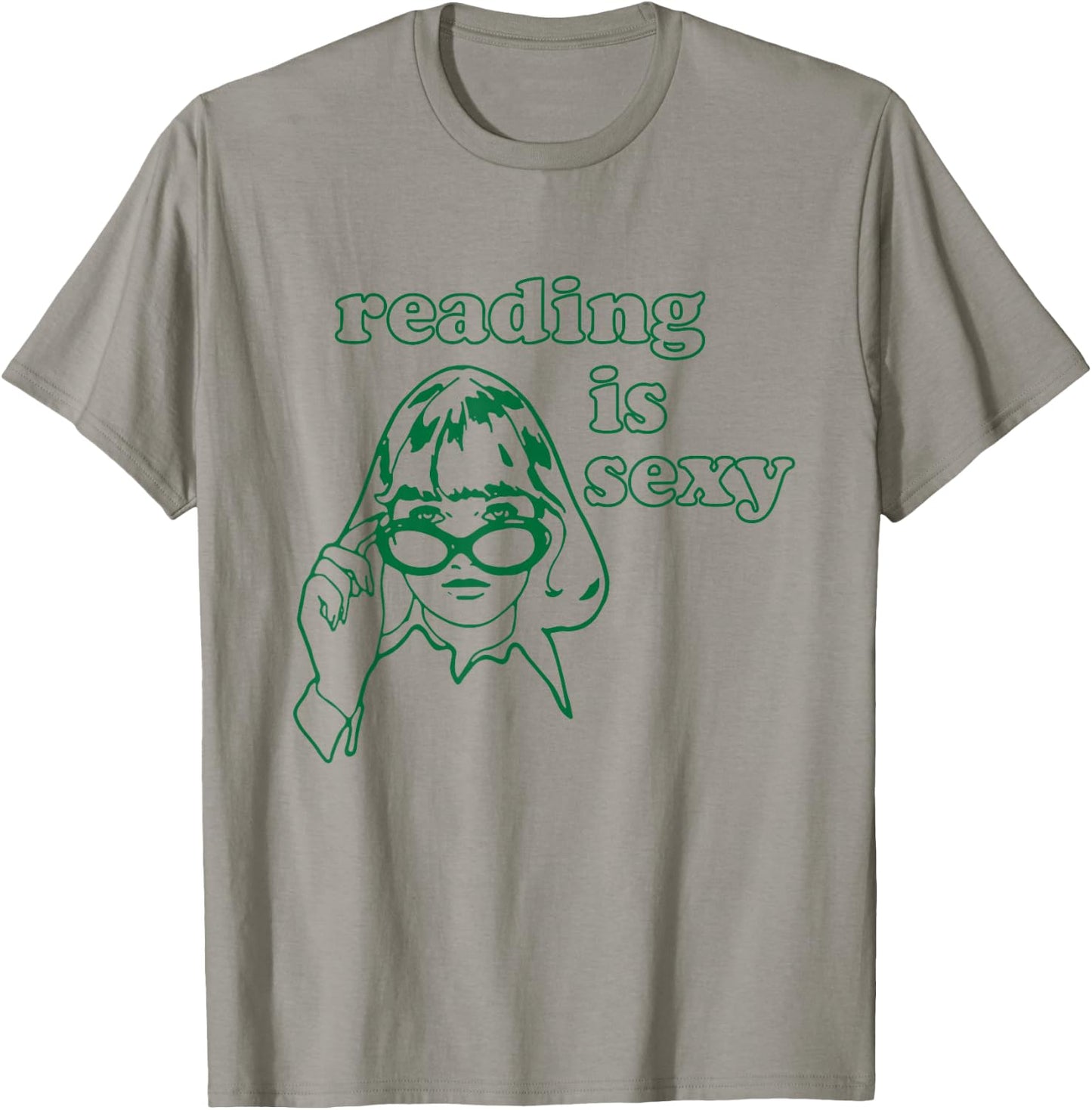 Reading is Sexy T-Shirt - T-Shirt | Sand