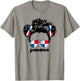 Panamanian Girl Kids Baby Girls Toddler Panama Flag Latina T-Shirt - T-Shirt | Sand