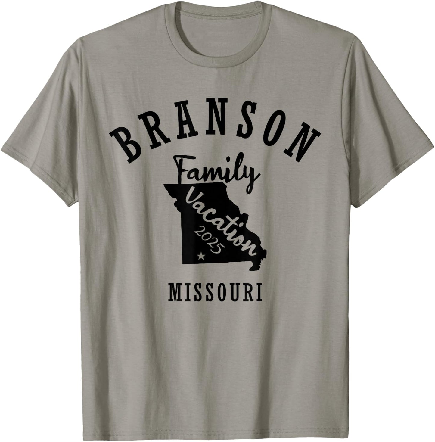 Branson Family Vacation 2025 Branson Family Vacay 25 2w T-Shirt - T-Shirt | Sand