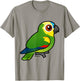 Cute Cartoon Blue-fronted Parrot Birdorable Conure Bird T-Shirt - T-Shirt | Sand