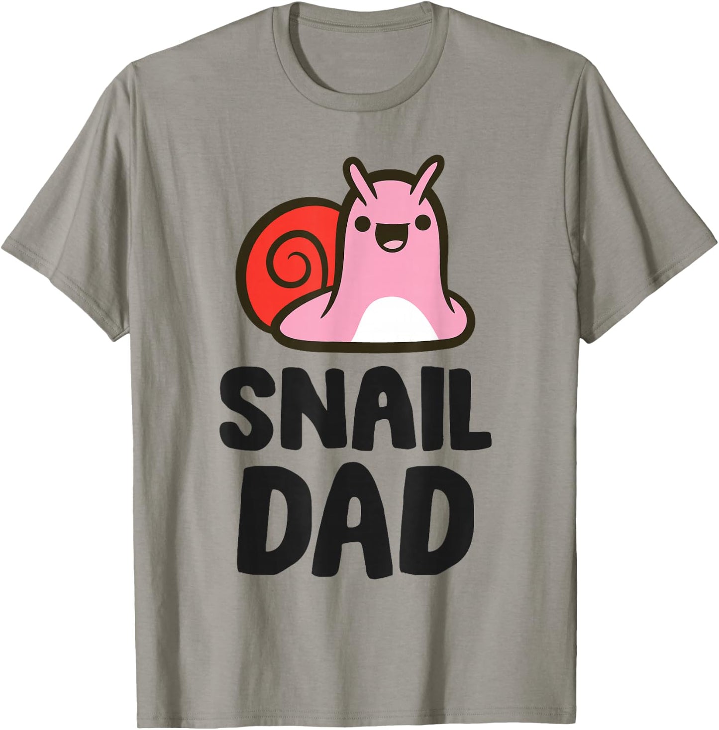 Snail Dad Funny Snail Owner Papa T-Shirt - T-Shirt | Sand