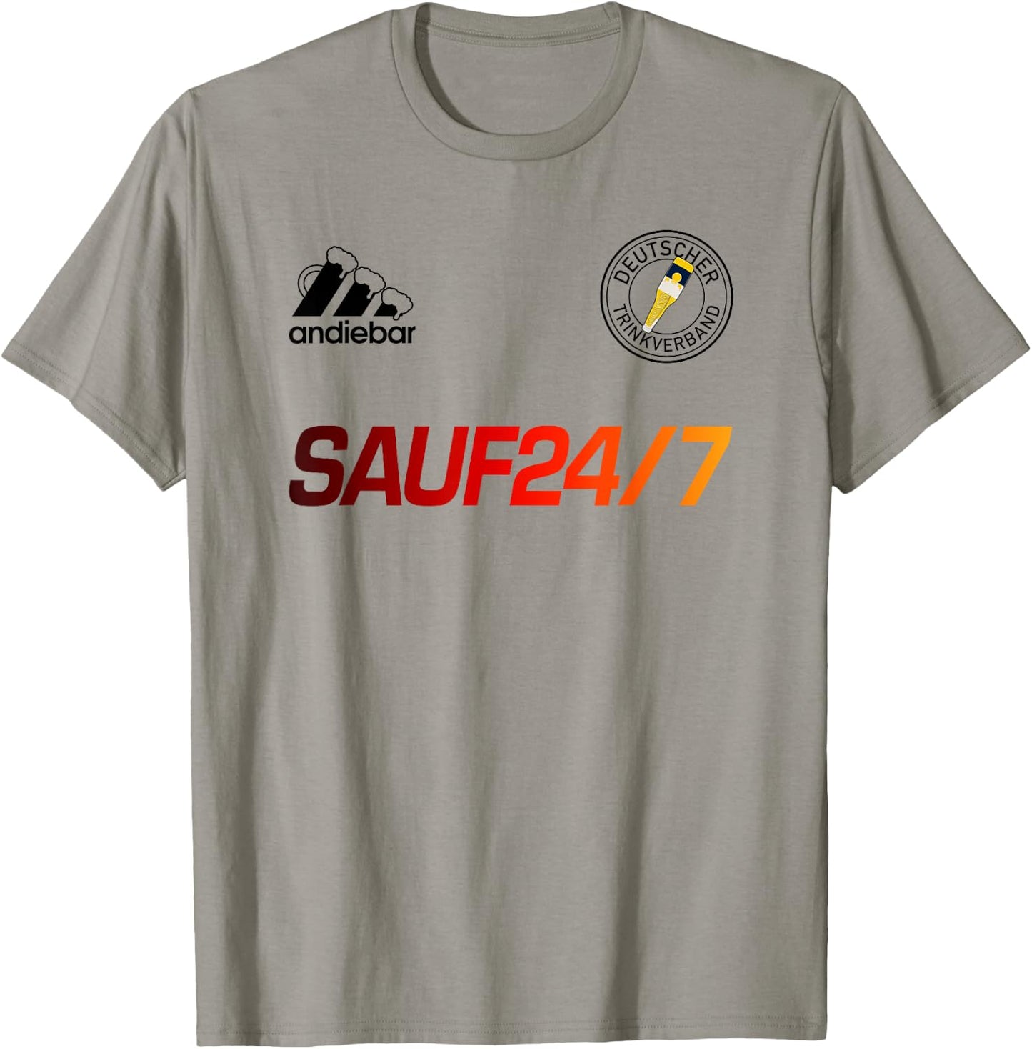 SAUF 24/7 – X Malle Jersey Germany Beer , White T-Shirt - T-Shirt | Sand