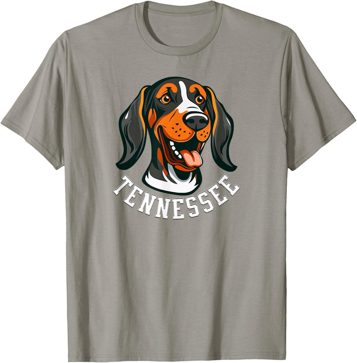 Tennessee Dog Sport Lovers | Tennessee Fan Coonhound T-Shirt - T-Shirt | Sand