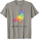 Pride is Coo Pigeon Funny LGBTQ Pride Month LGBT Ally T-Shirt - T-Shirt | Sand