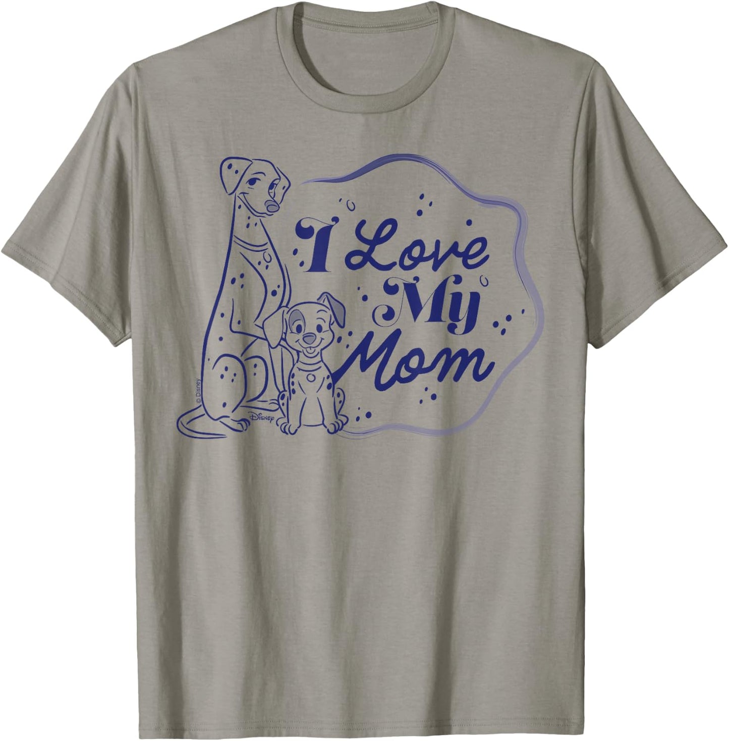 101 Dalmatians - I Love My Mom T-Shirt - T-Shirt | Sand