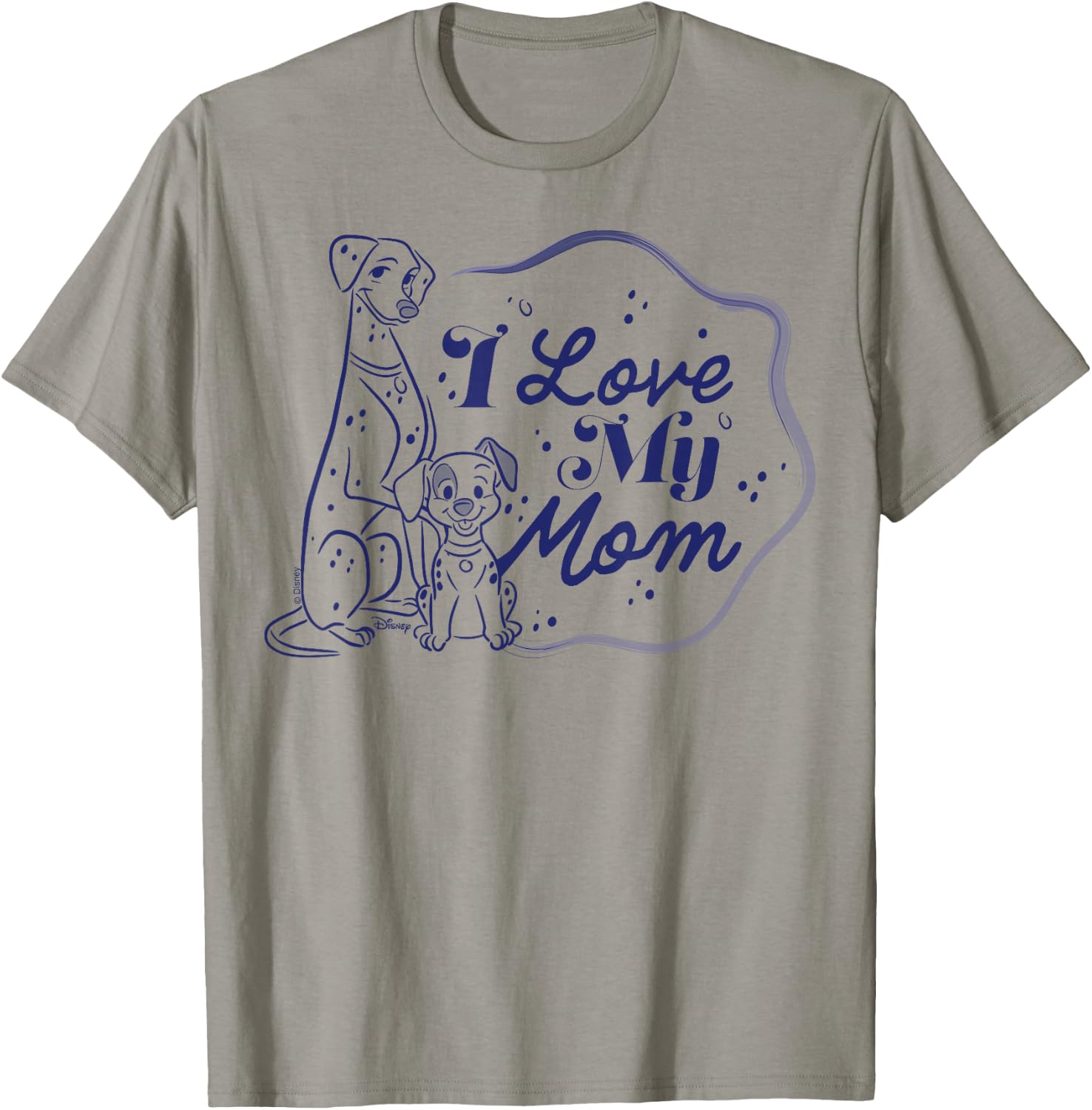 101 Dalmatians - I Love My Mom T-Shirt - T-Shirt | Sand