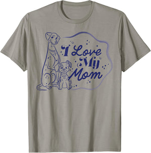 101 Dalmatians - I Love My Mom T-Shirt - T-Shirt | Sand
