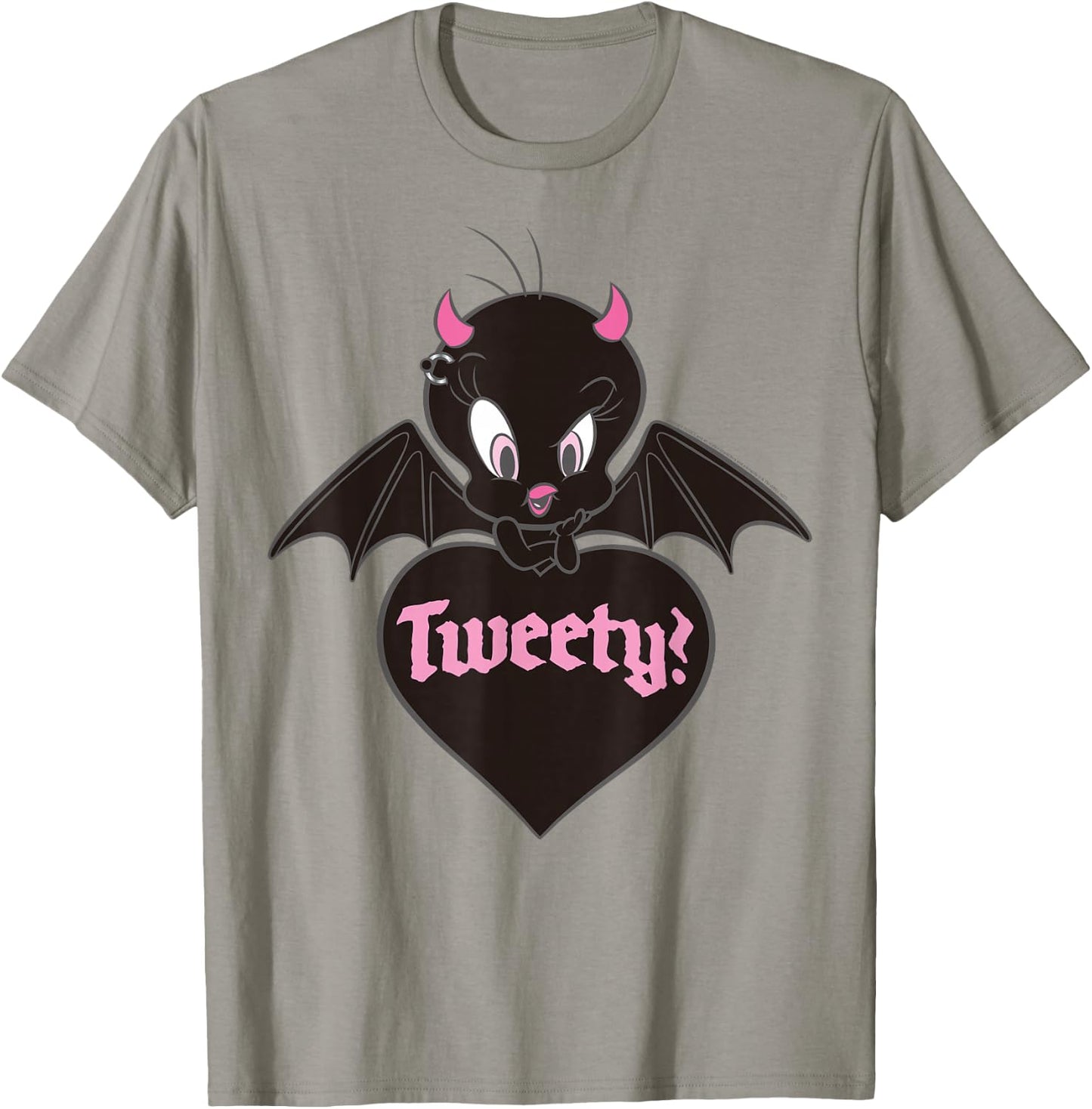 Looney Tunes Tweety Devil Heart T-Shirt - T-Shirt | Sand