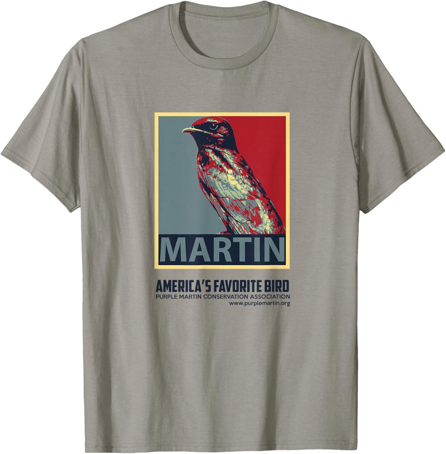 Purple Martin America's Favorite Bird T-Shirt - T-Shirt | Sand
