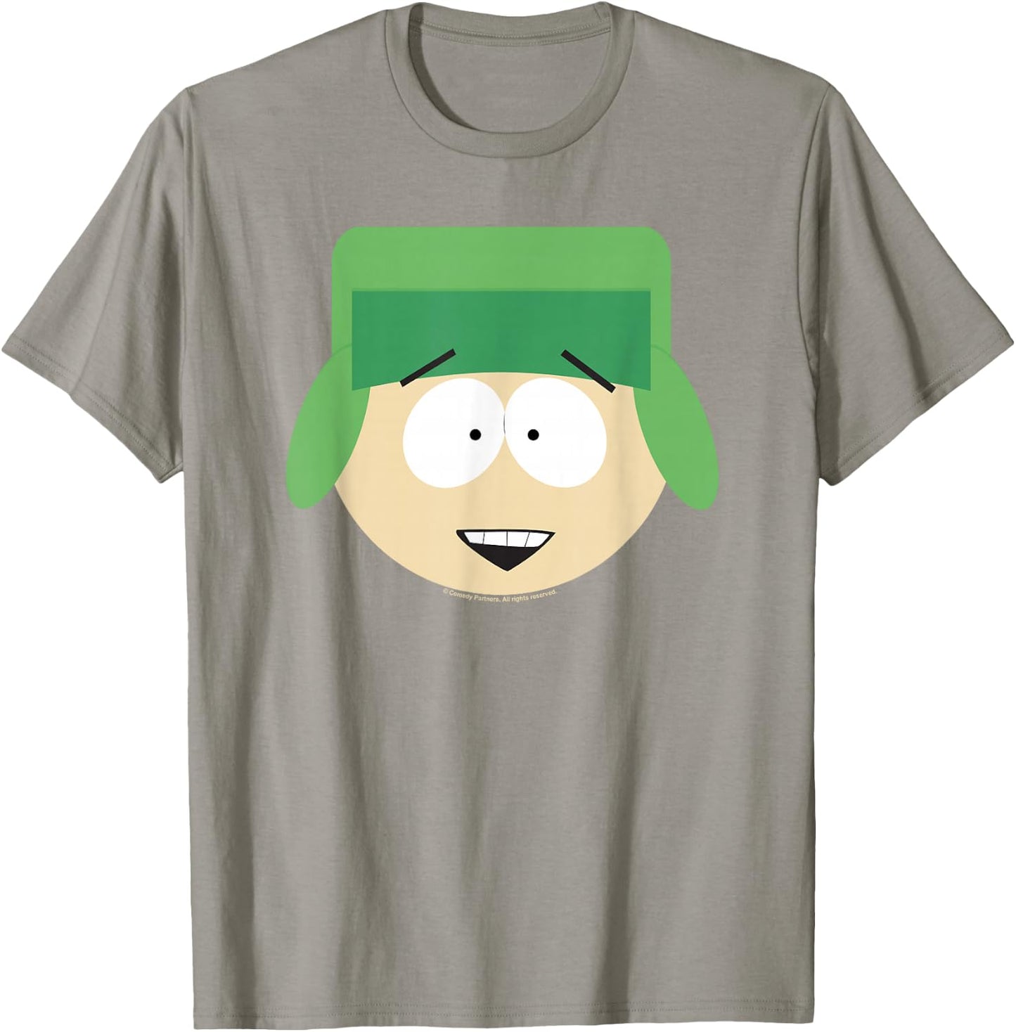 South Park Kyle Smile Face Halloween T-Shirt - T-Shirt | Sand