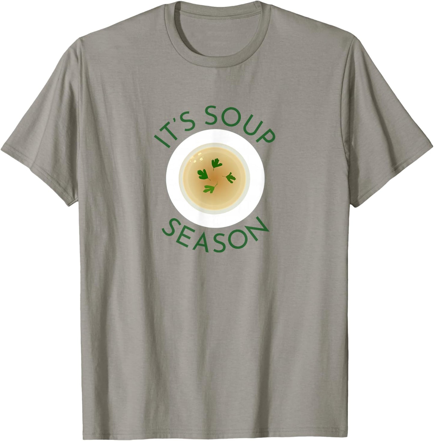 Soup Season Cute Soup Bowl Food Cooking Chef Fall Autumn T-Shirt - T-Shirt | Sand