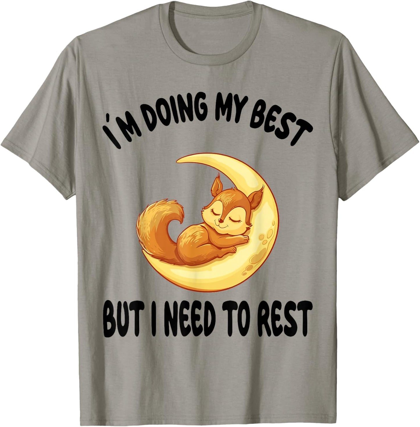 Squirrel Official Sleepshirt Pajamas Nightgown T-Shirt - T-Shirt | Sand