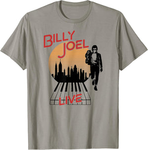 Billy Joel - Live in the City T-Shirt - T-Shirt | Sand