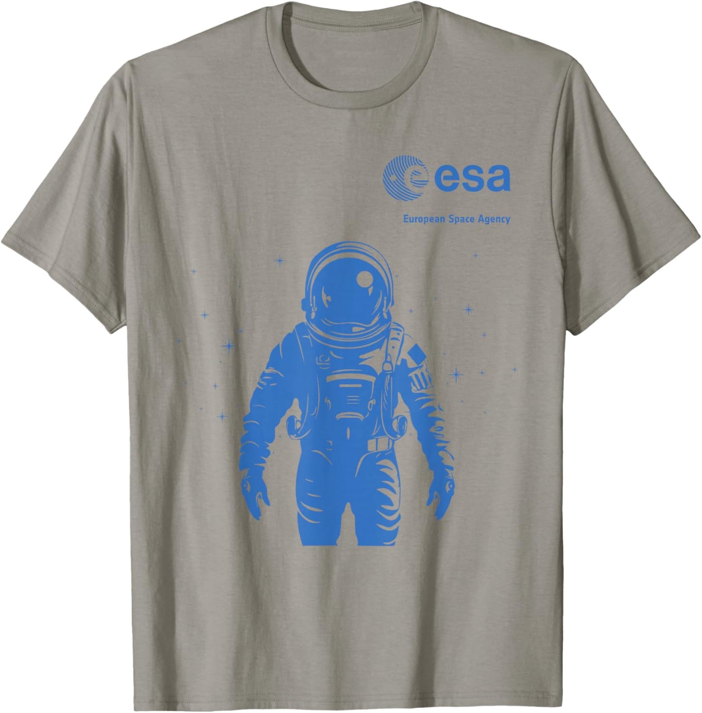ESA European Space Agency Astronaut , White T-Shirt - T-Shirt | Sand