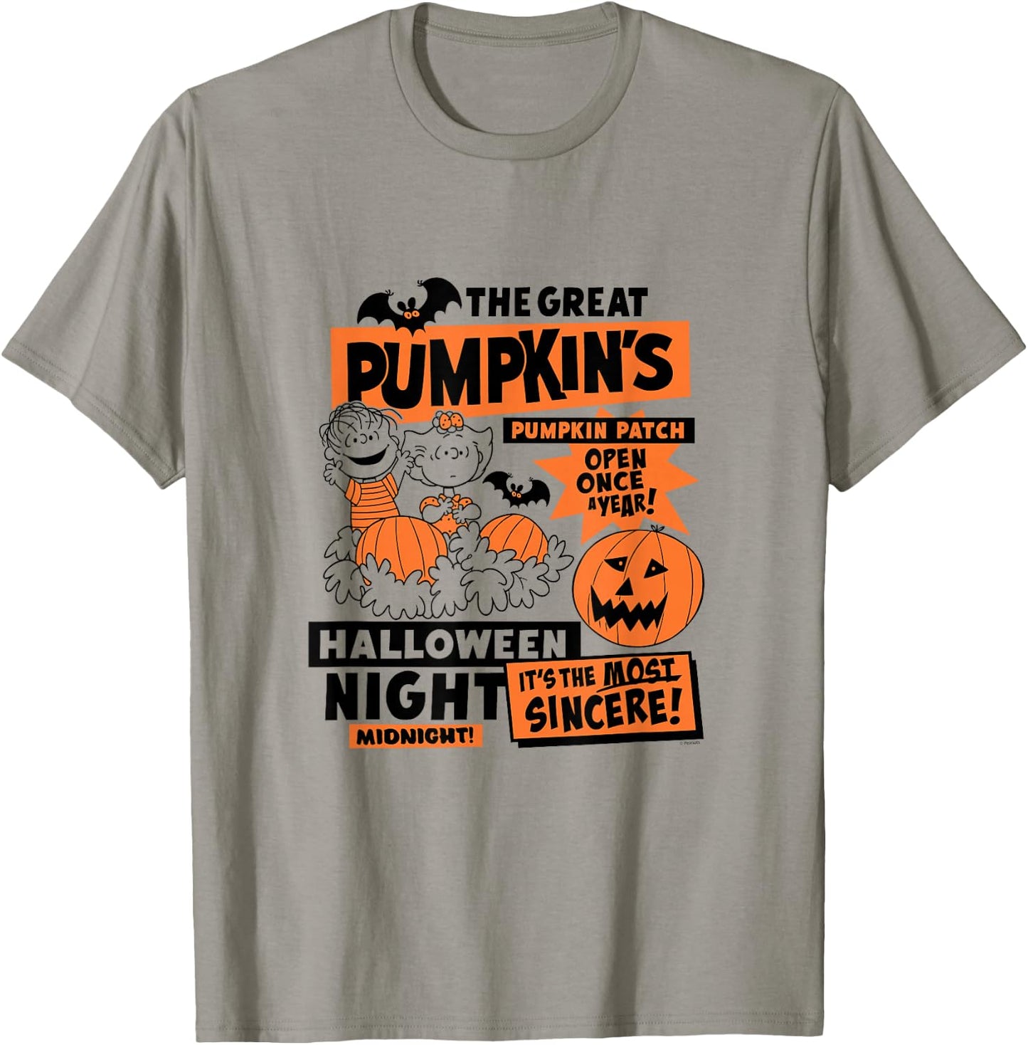 Great Pumpkin Patch T-Shirt - T-Shirt | Sand