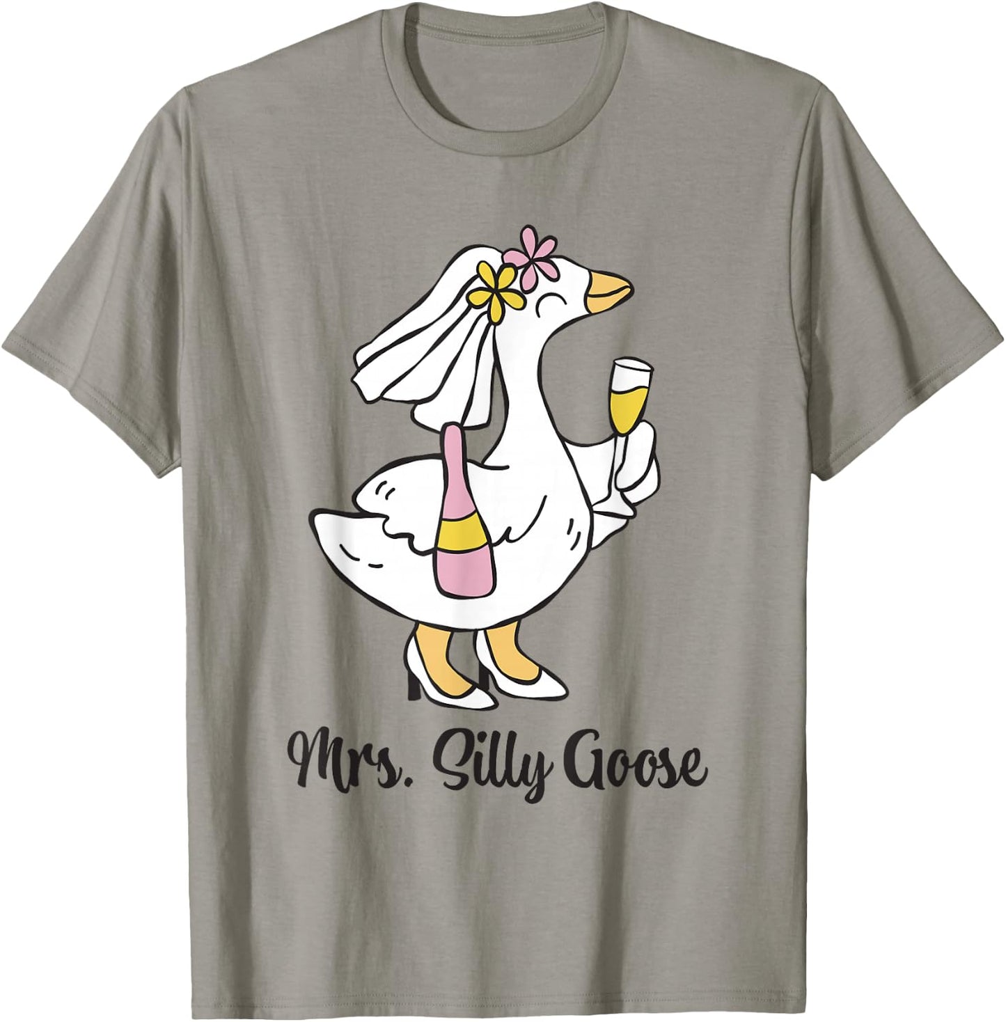 Mr And Mrs Silly Goose T-Shirt - T-Shirt | Sand