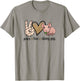 Girls Cute Funny Peace Love Hairless Guinea Pig Lover T-Shirt - T-Shirt | Sand