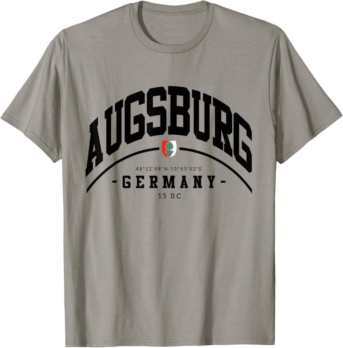 Augsburg Reise nach Augsburg Heimat Deutschland Augsburg T-Shirt - T-Shirt | Sand