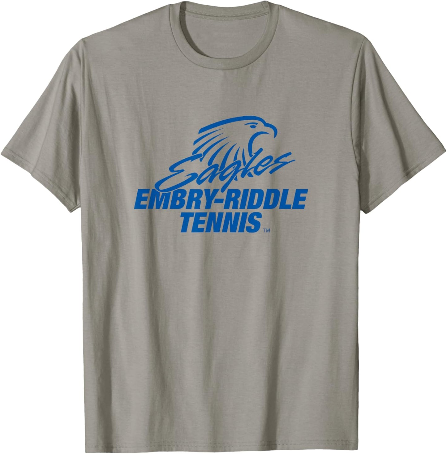 Embry-Riddle Aeronautical Eagles Tennis Sports Fan T-Shirt - T-Shirt | Sand
