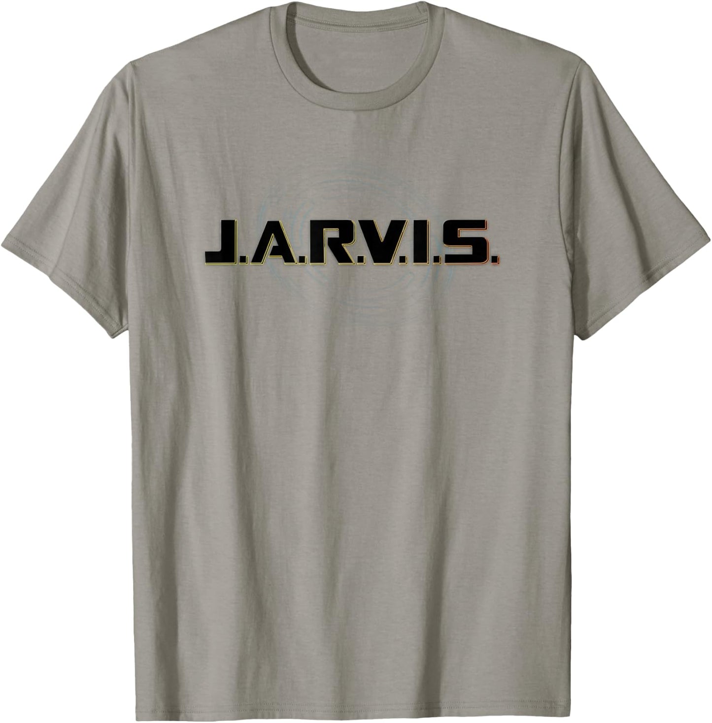 Marvel Tony Stark J.A.R.V.I.S. Logo T-Shirt - T-Shirt | Sand