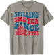 Retro Spilling The Tea Since 1773 Funny History Teacher T-Shirt - T-Shirt | Sand