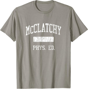 McClatchy High School HS Sacramento CA PHYS Ed T-Shirt - T-Shirt | Sand