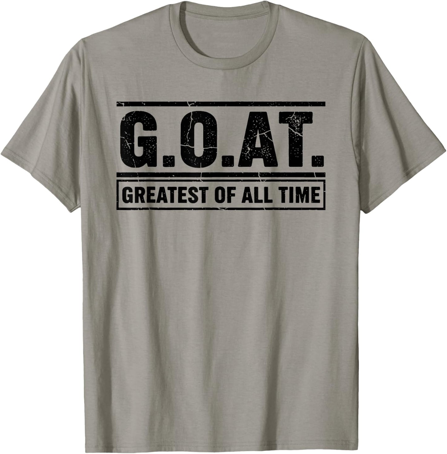 G.O.A.T. Vintage Greatest of All Time T-Shirt - T-Shirt | Sand