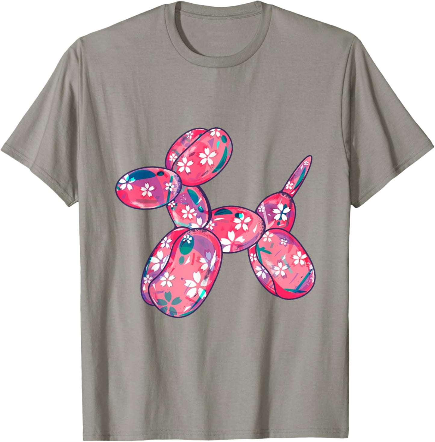 Party Balloon Dog Twister Pet Puppy Animal Keeper Lover Women Kids T-Shirt - T-Shirt | Sand
