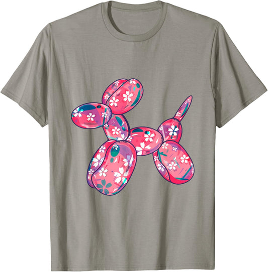 Party Balloon Dog Twister Pet Puppy Animal Keeper Lover Women Kids T-Shirt - T-Shirt | Sand