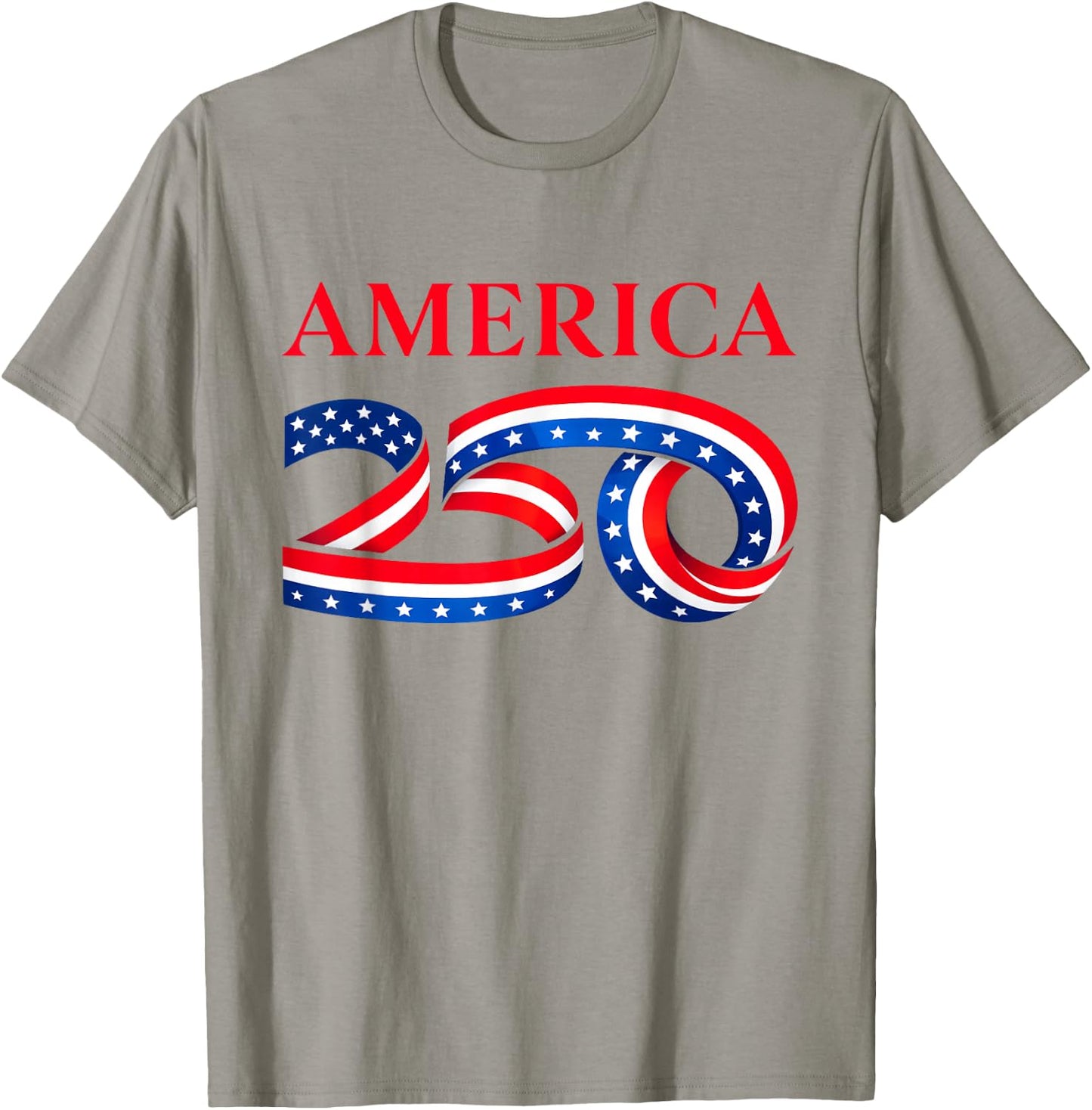 250 America US Birthday 4th of July 2026 250th Anniversary T-Shirt - T-Shirt | Sand