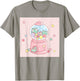 Cute Frog Gumball Machine Funny Kawaii Aesthetic T-Shirt - T-Shirt | Sand