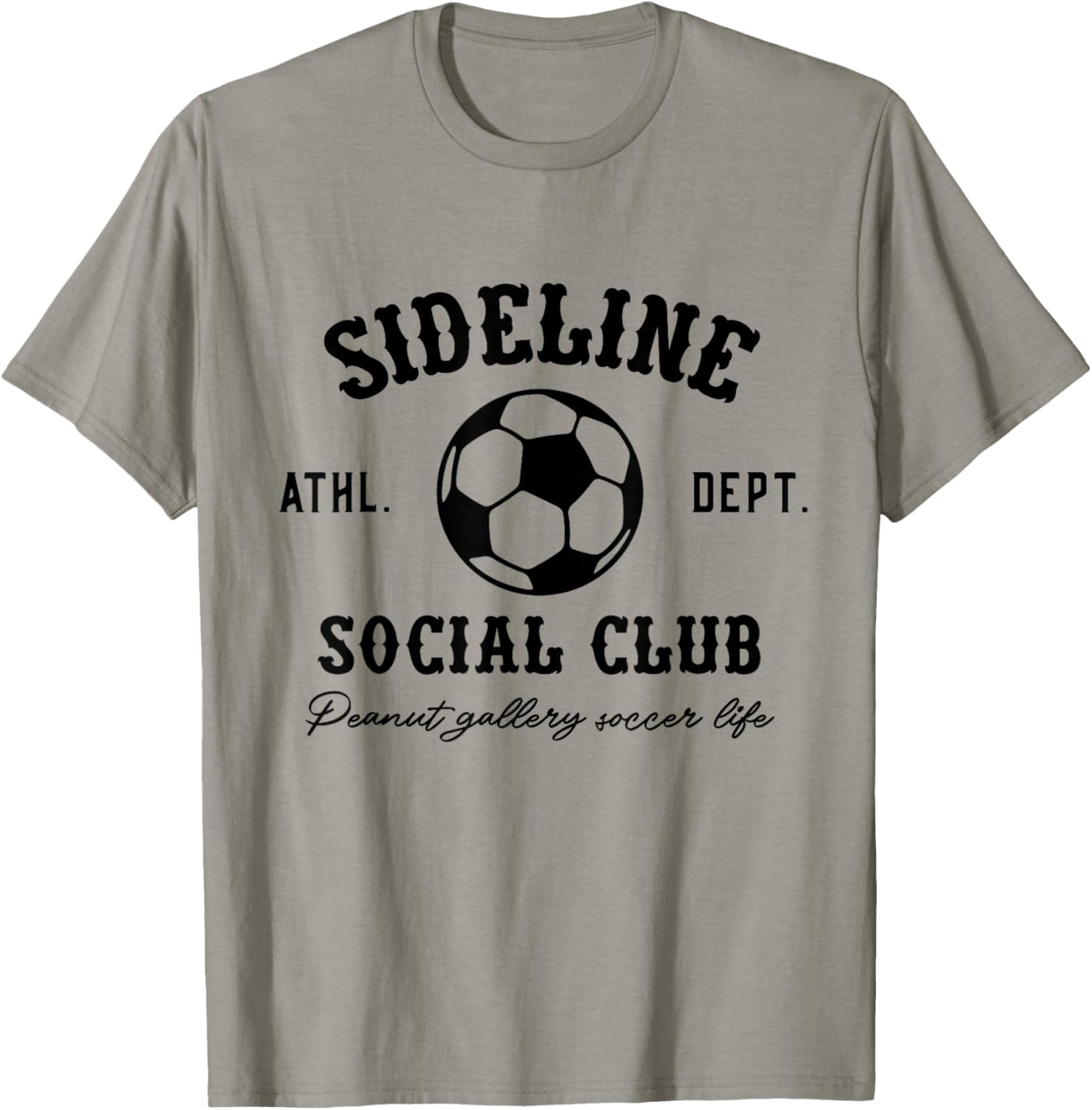 Sideline Social Club Soccer Matching Soccer Family T-Shirt - T-Shirt | Sand