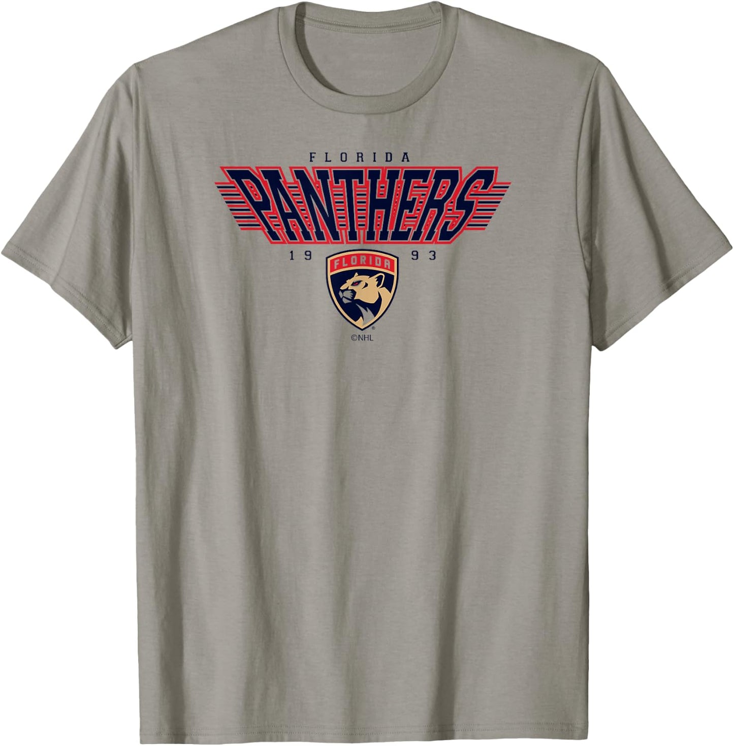 Florida Panthers Laser White Officially Licensed T-Shirt - T-Shirt | Sand