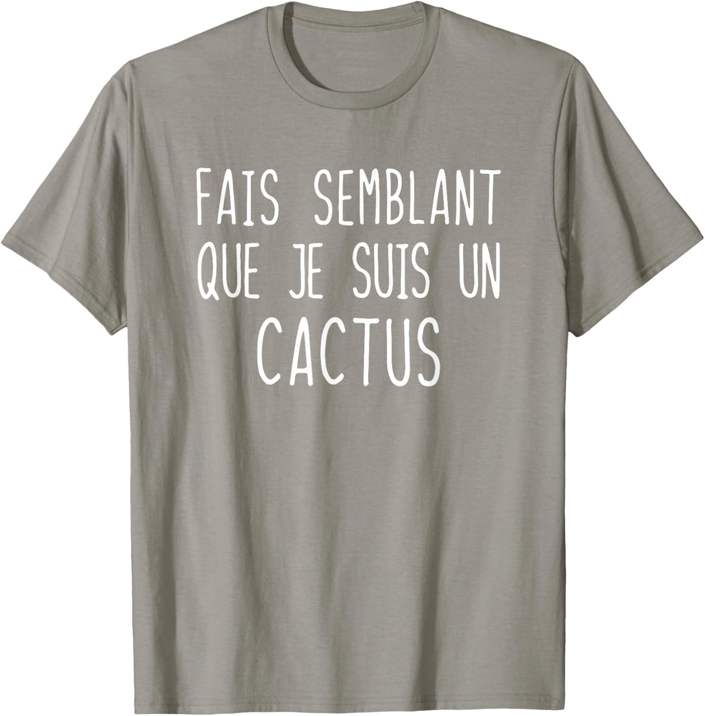 Funny Cactus Costume for Halloween Costume , Green, S T-Shirt - T-Shirt | Sand