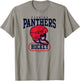 Florida Panthers Helmet White Officially Licensed T-Shirt - T-Shirt | Sand