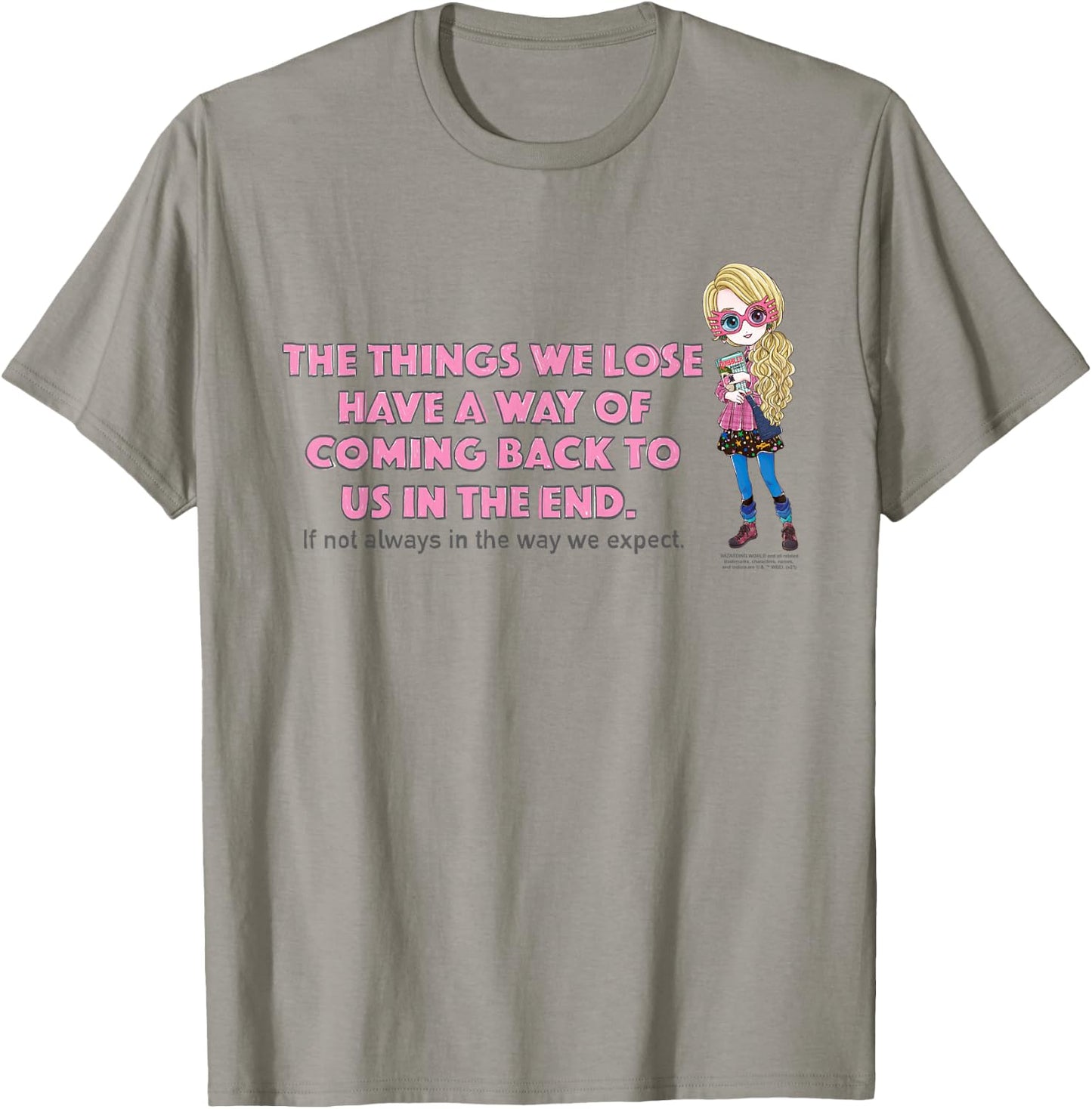 Harry Potter Luna Lovegood's Advice T-Shirt - T-Shirt | Sand