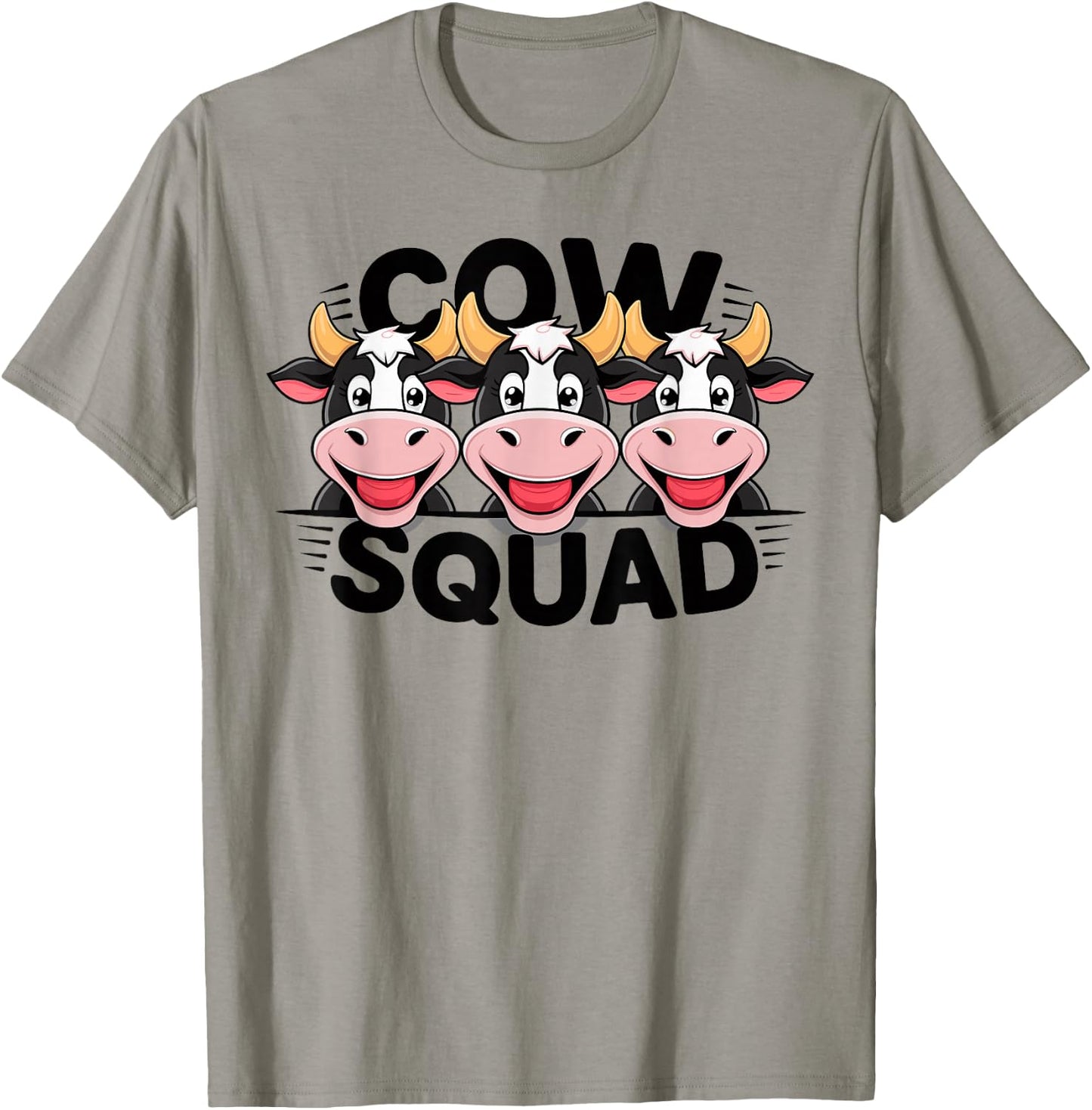 Cow Squad Design for Cow Lover Stuff | Kids Cow T-Shirt - T-Shirt | Sand