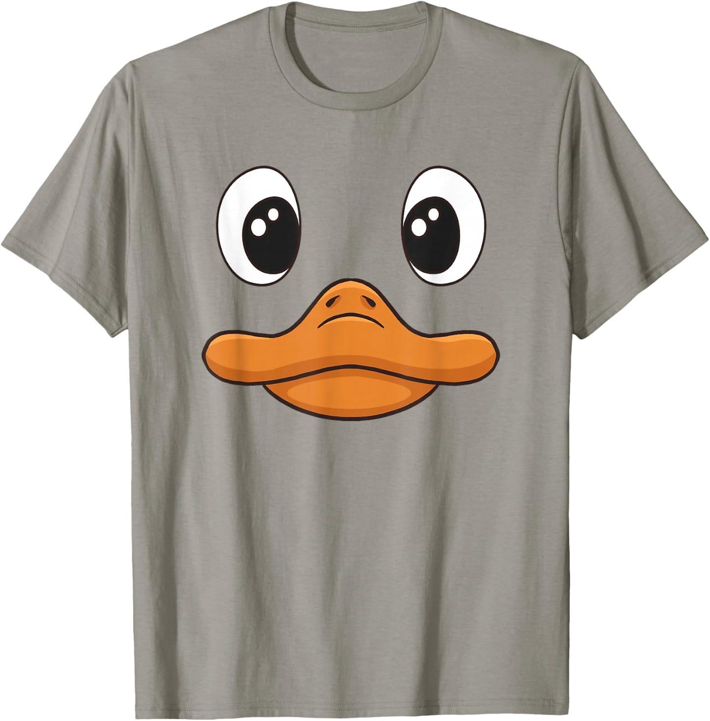 Duck Face Halloween Duck Costume Birthday Funny Duck Kids T-Shirt - T-Shirt | Sand