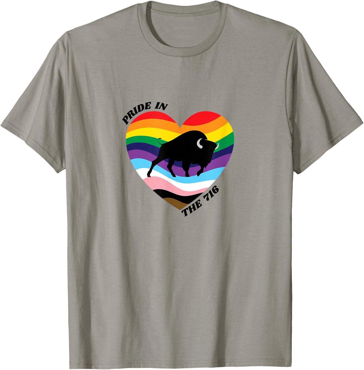 Buffalo Heart T-Shirt - T-Shirt | Sand