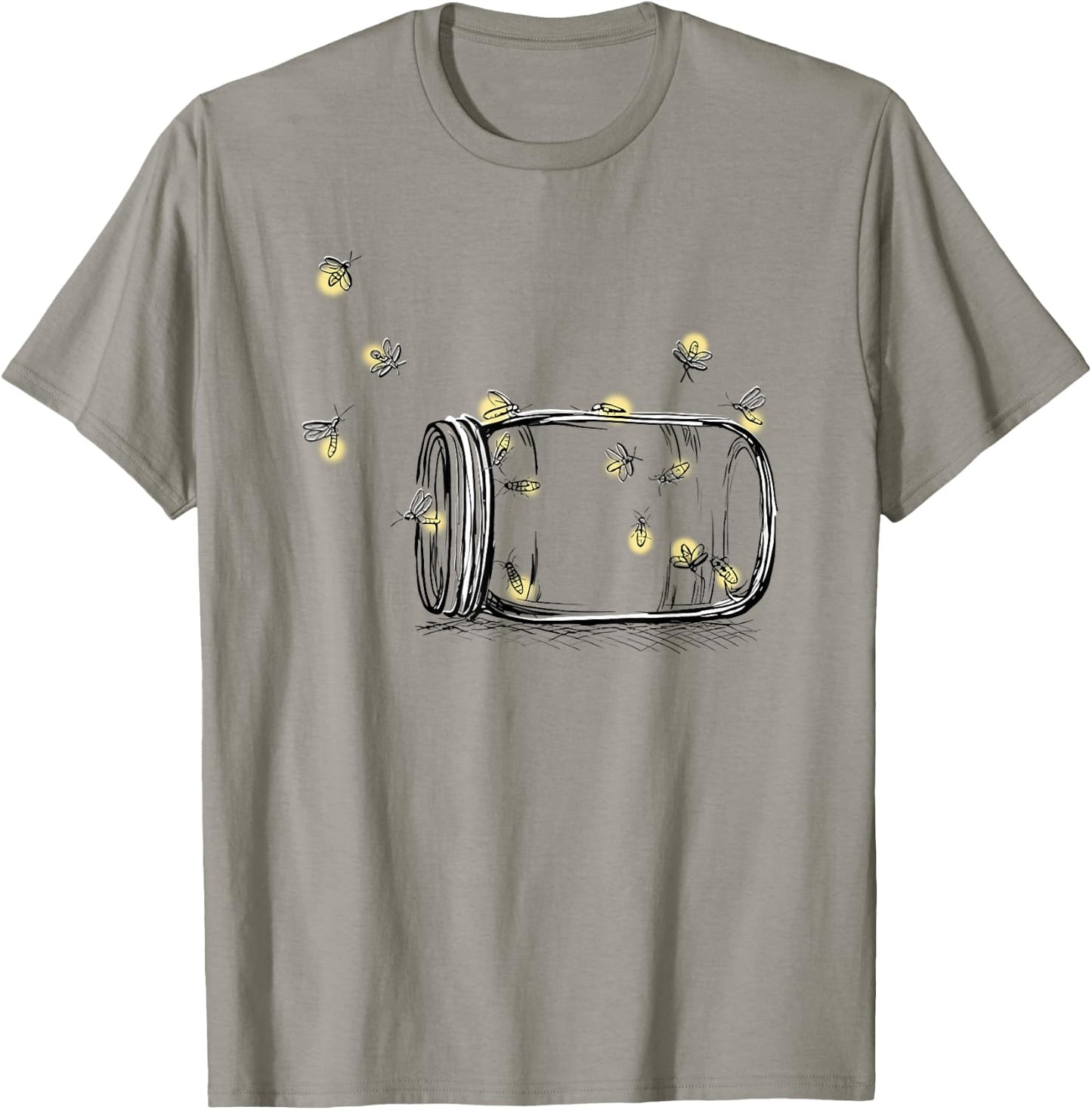 Summer Fireflies T-Shirt - T-Shirt | Sand