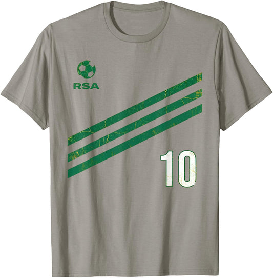 South Africa Retro Vintage Jersey Capetown African T-Shirt - T-Shirt | Sand