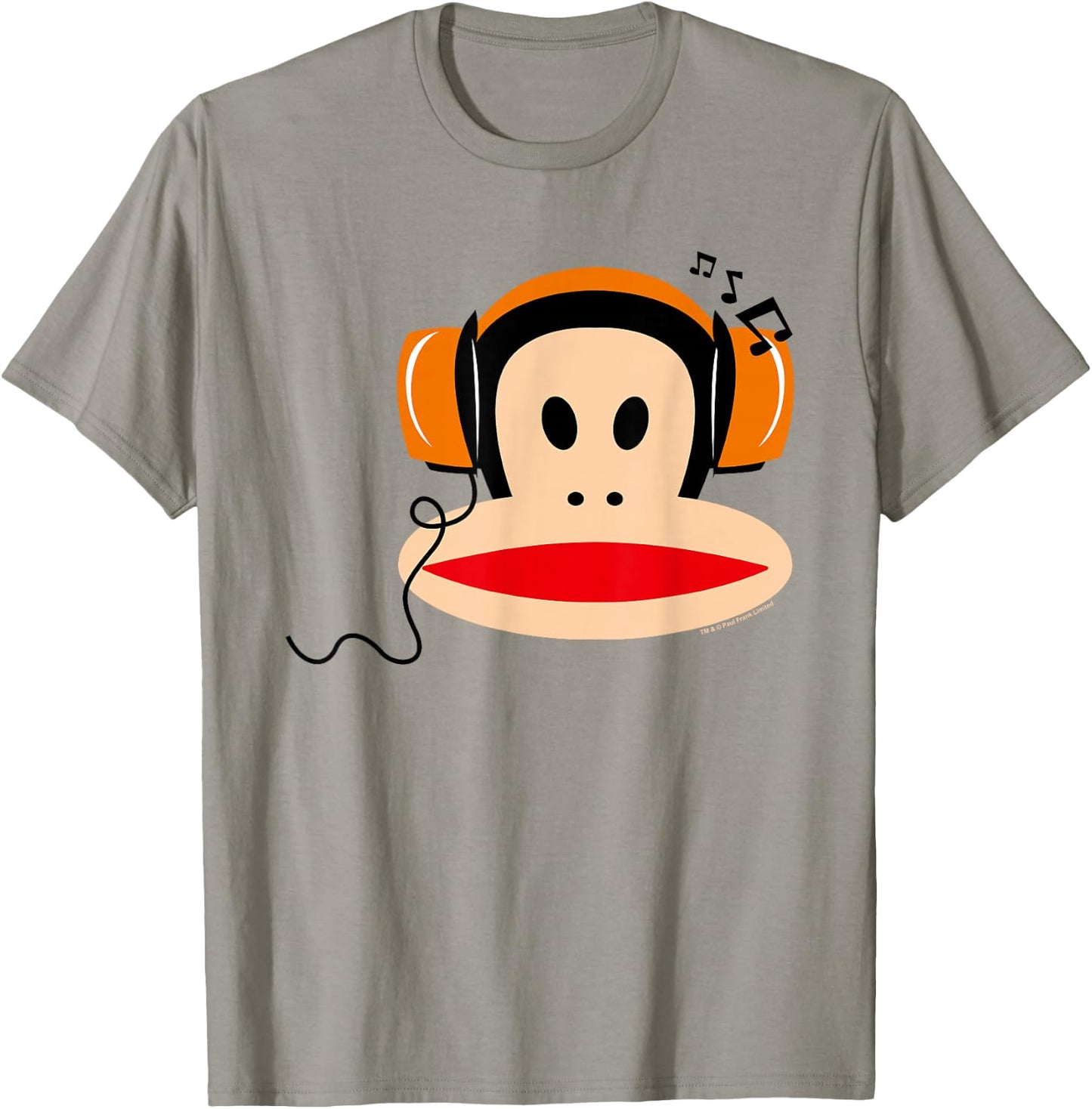 Paul Frank Julius The Monkey Headphones T-Shirt - T-Shirt | Sand