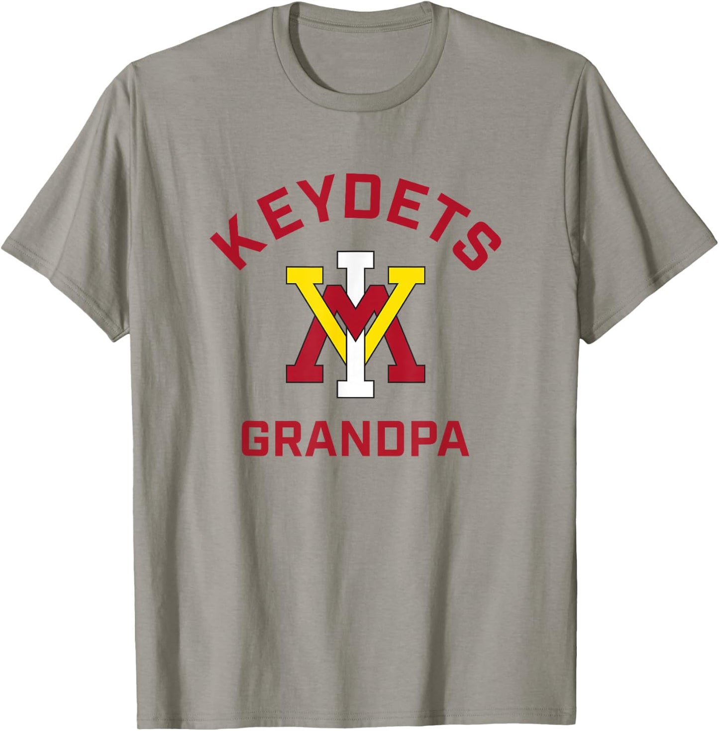 Virginia Military Institute VMI Keydets Arched Grandpa T-Shirt - T-Shirt | Sand